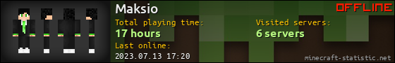 Maksio userbar 560x90