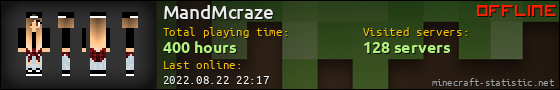 MandMcraze userbar 560x90