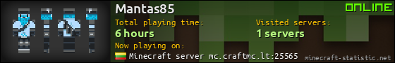 Mantas85 userbar 560x90