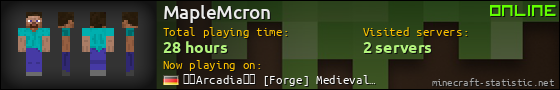 MapleMcron userbar 560x90
