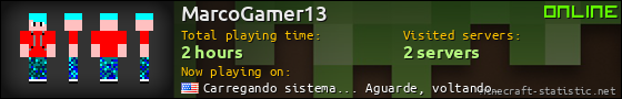 MarcoGamer13 userbar 560x90