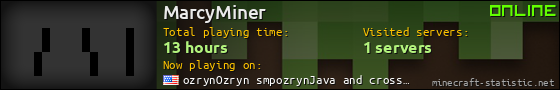 MarcyMiner userbar 560x90