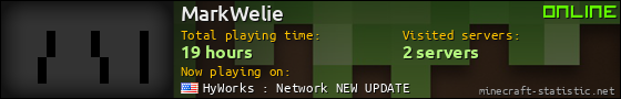 MarkWelie userbar 560x90
