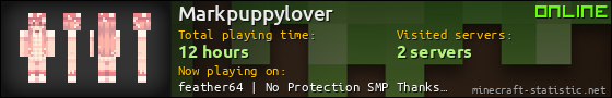 Markpuppylover userbar 560x90