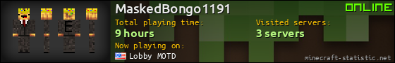 MaskedBongo1191 userbar 560x90