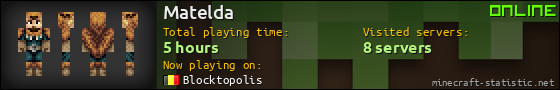 Matelda userbar 560x90