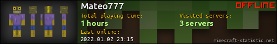 Mateo777 userbar 560x90