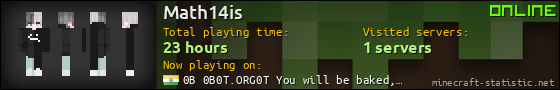 Math14is userbar 560x90