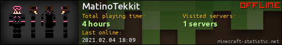 MatinoTekkit userbar 560x90