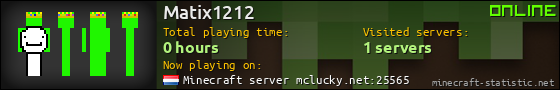 Matix1212 userbar 560x90