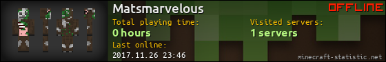 Matsmarvelous userbar 560x90