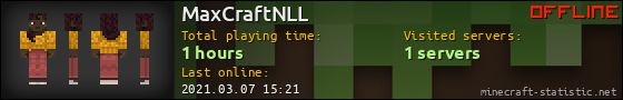 MaxCraftNLL userbar 560x90