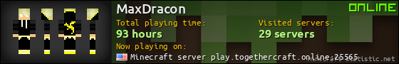MaxDracon userbar 560x90