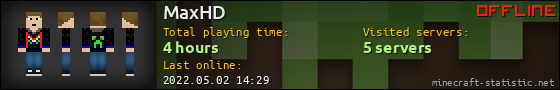 MaxHD userbar 560x90