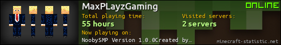 MaxPLayzGaming userbar 560x90