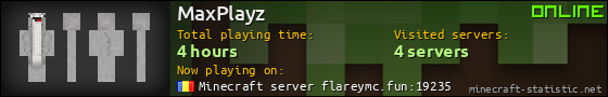MaxPlayz userbar 560x90
