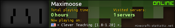 Maximoose userbar 560x90