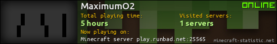 MaximumO2 userbar 560x90