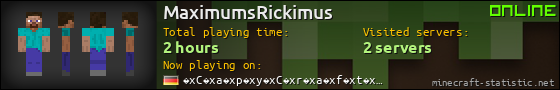 MaximumsRickimus userbar 560x90