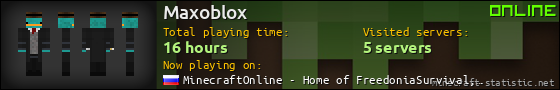 Maxoblox userbar 560x90
