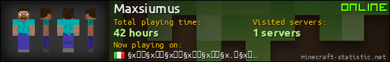 Maxsiumus userbar 560x90