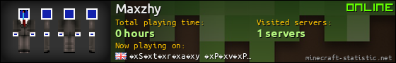 Maxzhy userbar 560x90