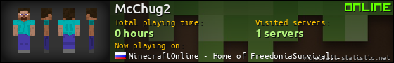 McChug2 userbar 560x90