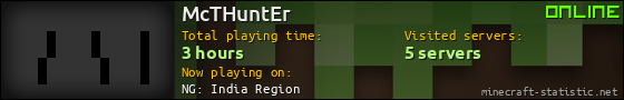 McTHuntEr userbar 560x90