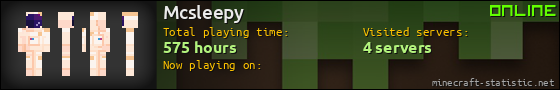 Mcsleepy userbar 560x90