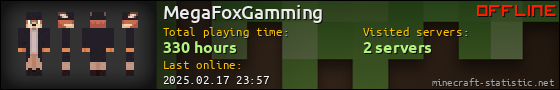 MegaFoxGamming userbar 560x90