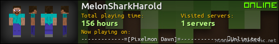 MelonSharkHarold userbar 560x90