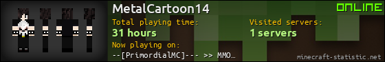 MetalCartoon14 userbar 560x90