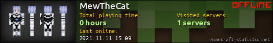 MewTheCat userbar 560x90