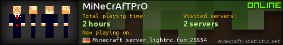 MiNeCrAfTPrO userbar 560x90