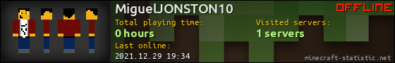 MiguelJONSTON10 userbar 560x90