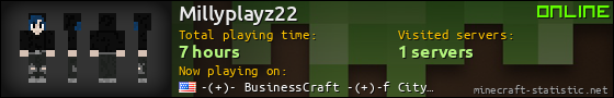 Millyplayz22 userbar 560x90