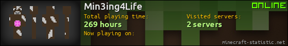 Min3ing4Life userbar 560x90