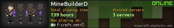MineBuilderD userbar 560x90