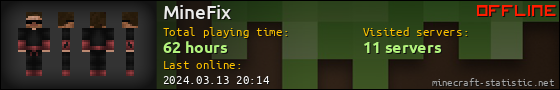 MineFix userbar 560x90