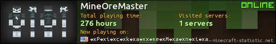 MineOreMaster userbar 560x90