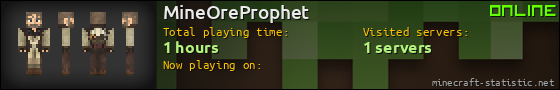 MineOreProphet userbar 560x90