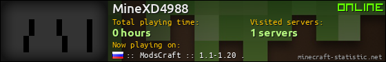 MineXD4988 userbar 560x90