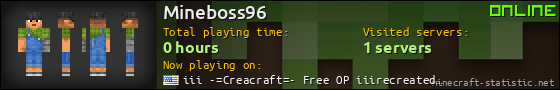 Mineboss96 userbar 560x90