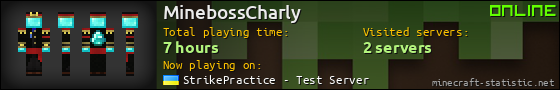 MinebossCharly userbar 560x90