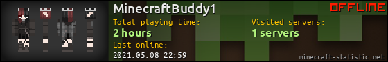 MinecraftBuddy1 userbar 560x90