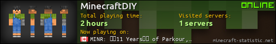 MinecraftDIY userbar 560x90