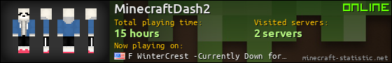 MinecraftDash2 userbar 560x90