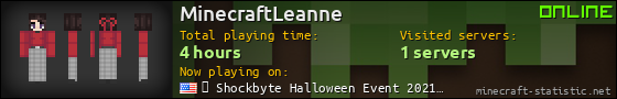 MinecraftLeanne userbar 560x90