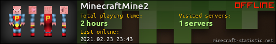 MinecraftMine2 userbar 560x90