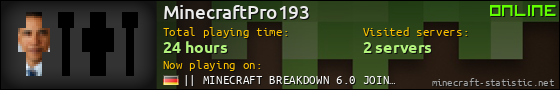 MinecraftPro193 userbar 560x90